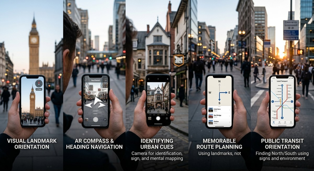 5 Smartphone-Only Techniques for Map-Free City Navigation