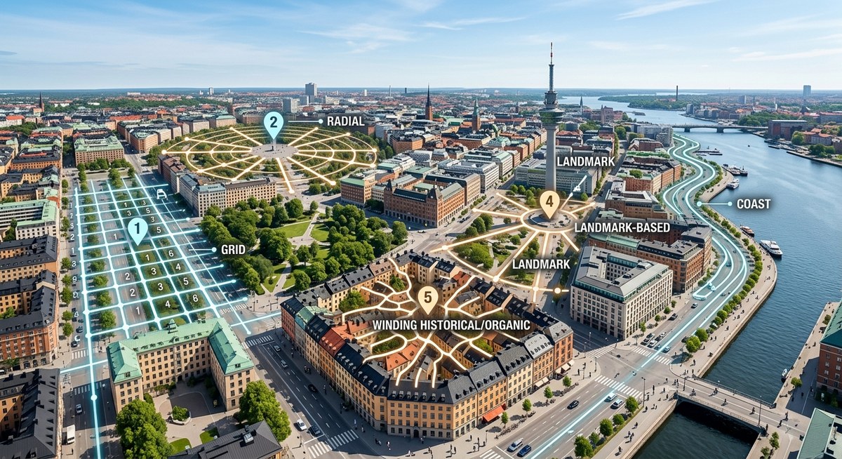 5 Street Patterns That Help You Navigate Any City Without a Map