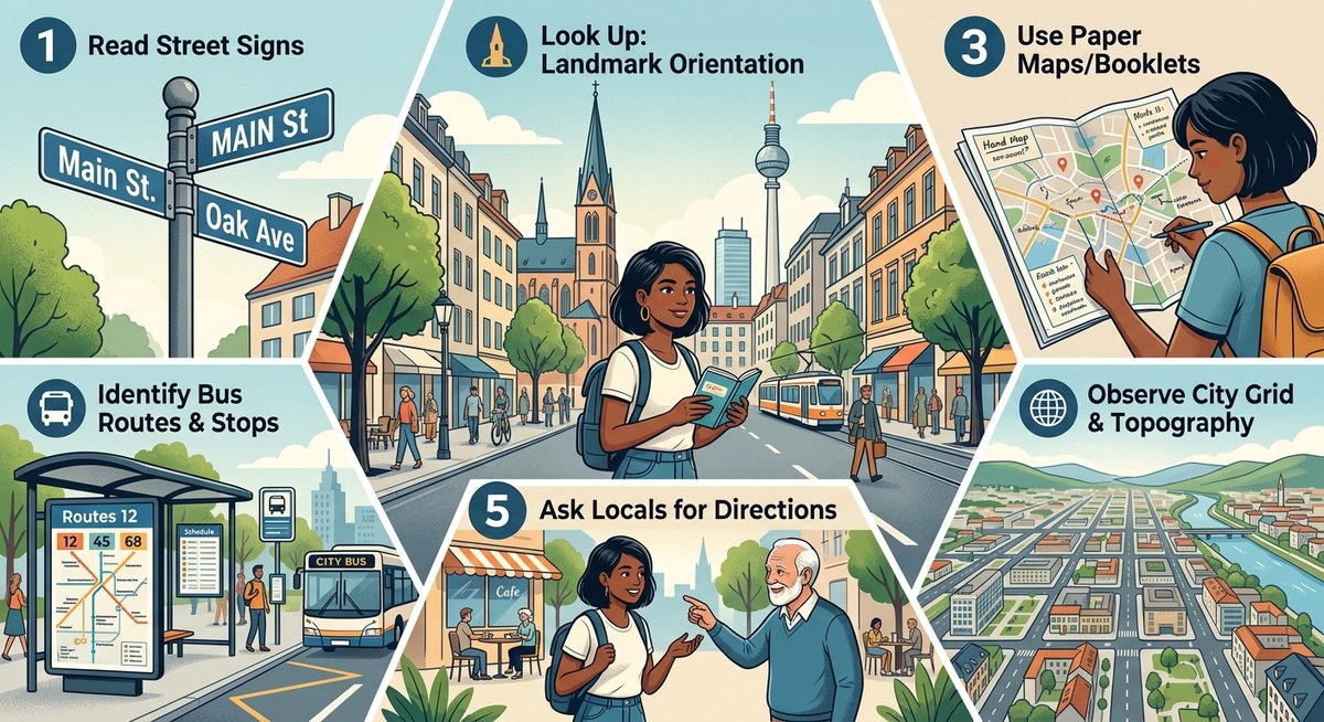 6 Urban Navigation Hacks That Work Even When Your Phone Dies