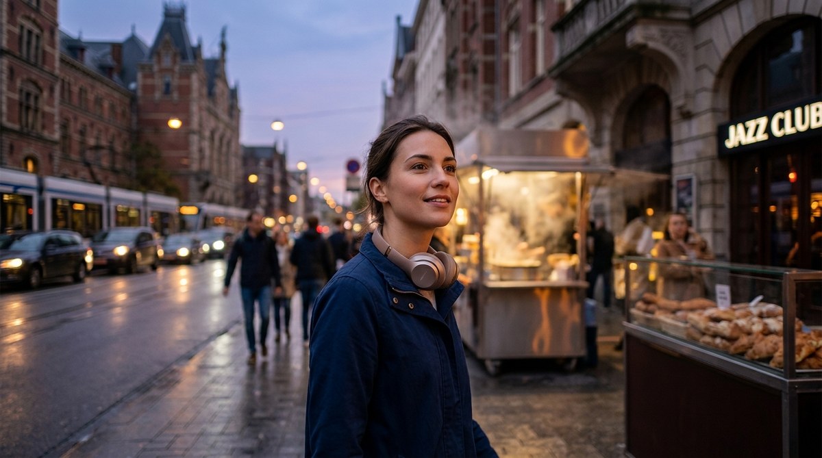 Develop Your Urban Navigation Skills Using Sound and Scent Cues