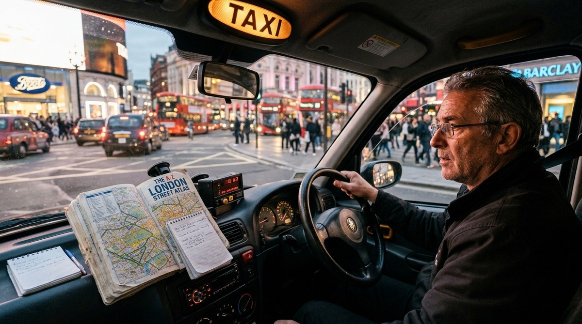 How Do Cab Drivers Navigate Without GPS? Lessons for Urban Explorers