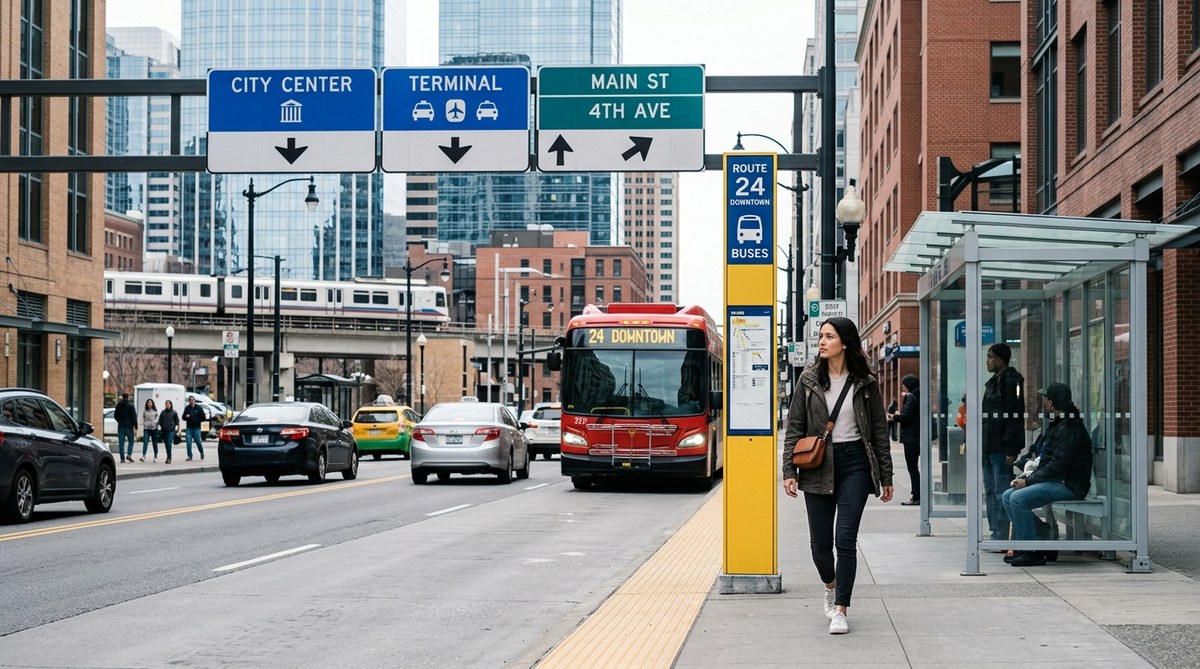 How to Use Traffic, Bus Routes, and City Infrastructure as Navigation Cues