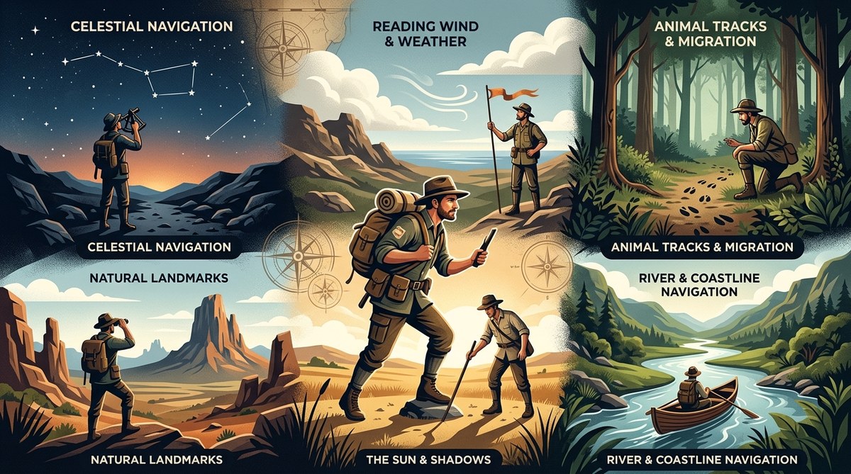 6 Forgotten Wayfinding Techniques Used by Explorers Before Smartphones