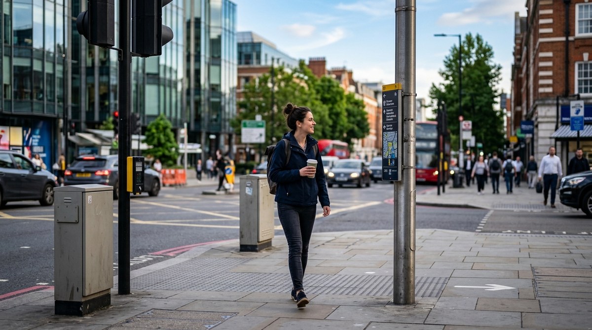 The City's Secret Language: How to Predict Your Next Turn by Reading Street Furniture