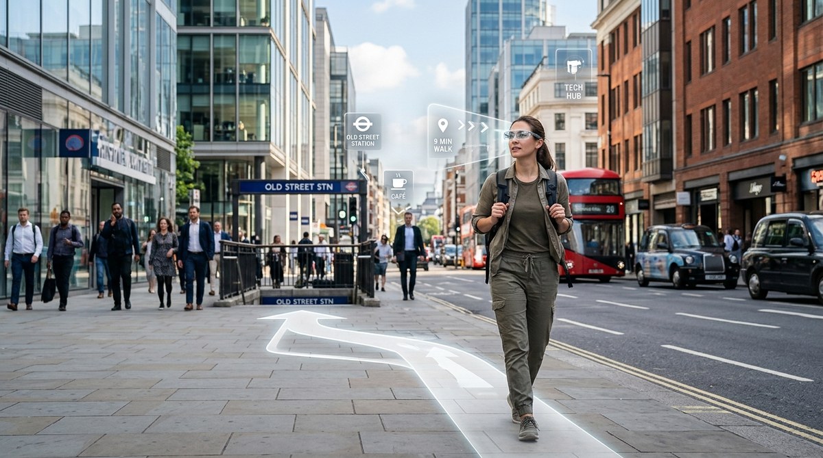 What Augmented Reality Glasses Mean for the Future of Map-Free Navigation